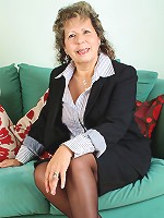 large mature woman playing with her pussy