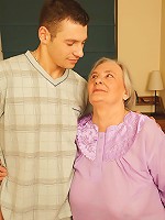 This granny gets nasty with the boy next door