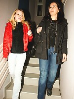 See naked women unwind in an all female mature sauna