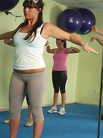 Get ready for another naked mature gymclass