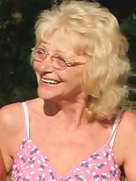 Mature slut fucking two dudes in the woods