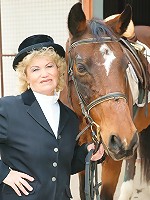 This horny mama gets nasty in the stable