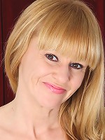 Sexy Anilos Josie lifts her pretty salsa dress exposing her petite body