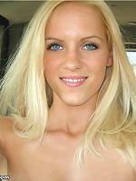 Crazy shots of Megan with a toy!