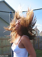 Check out this little teen tramp!