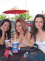 Candid Shots Of 3 Sisters In Public