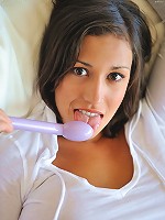 Isabela shows off her big tits