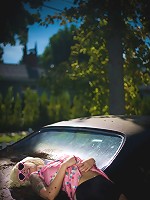 Lynn In A Pink Dress