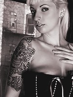 Lynn In Black And White