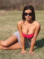 Briana Lee Naughty Outside