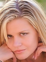 Lisa gets naked in a public park