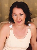 Hot and hairy pussy and pits on gorgeous 50 year MILF old Anna B