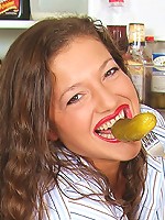 37 year old Princess enjoys a midnight snack in more ways than one