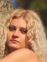 Sexy fit babe Airin lets her hairy pussy breathe out in nature