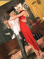 Stunning blond babe Neta rides that cock like a pogo stick