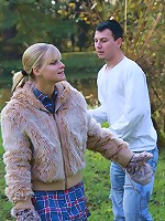 These horny teens just couldn't control their lusty any longer. Even thought they were in the middle of an empty field, they were soon releasing the pressure building up inside of each other.