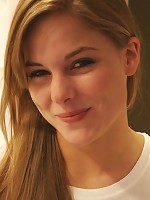 Sad teen poses in her pjs