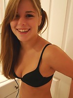 Cute and innocent dirty blonde in pigtails