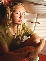 Teen with pretty eyes