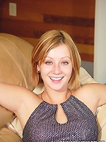 Lindsey Marshal in clubwear getting undressed