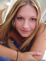 Josie doesnt know her underwear is seethru!