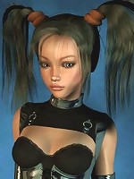 Teen upskirt in costume