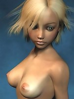 Perfect topless blonde teen really petite!