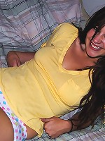 No bra under beckys sweater