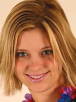 Amy strips to bra and panties