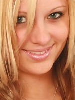 Adorable amy poses and shows off her shyness