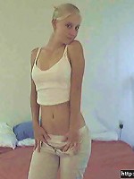 white panties teasing