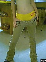 Jens cute ass on webcam in hotpants