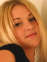 nubile and youthful blonde girl