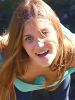 Allison stripping out by the river