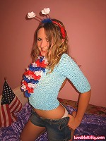 Lovable Kittys 4th of july