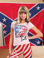 Sweet teen like flashing