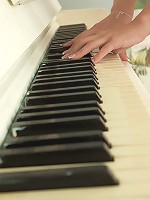 Adorable busty teen babe