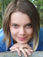 Teens kiss each other.