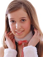 Excited teen seductress