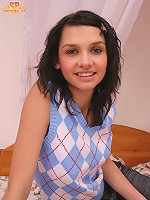 Pretty kitten in the boudoir