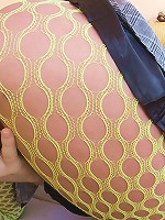 Lippy teen rubs cock