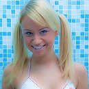 Dildo in teen pussy.