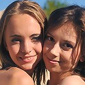 Two alluring teens
