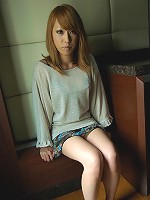 Japanese teen shows off perky body and begs for cock