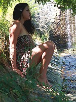 This extra busty teen can have any man she wants in Dorf, but today she`s all alone and more than happy to take care of her sexual desires all by herself.