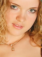 Cute amateur teen posing