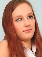 Angelic-looking fresh girl bares her itty bitty teenie titties