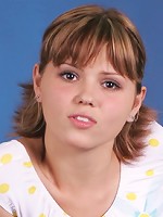 Playful and extremely cute girl undresses and shows her body