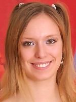 Blond with pigtails gives head and gets her pussy banged