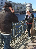 Small teen Kate taking it anally